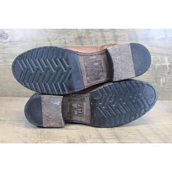 Brown Leather Ankle Boots - Picture 8 of 16